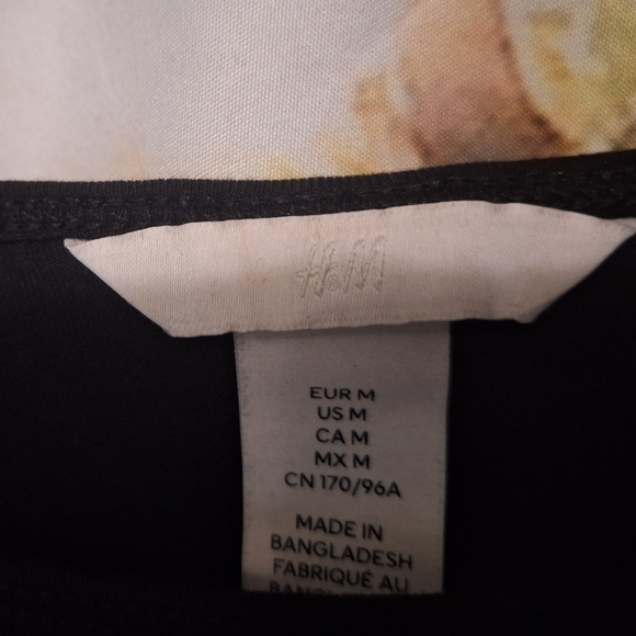 Basic black longsleeve shirt by H&M - Picture 3 of 5